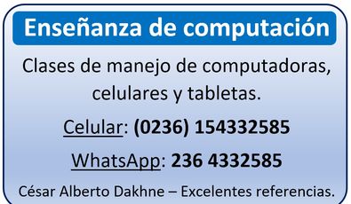 Enseñanza De Computación