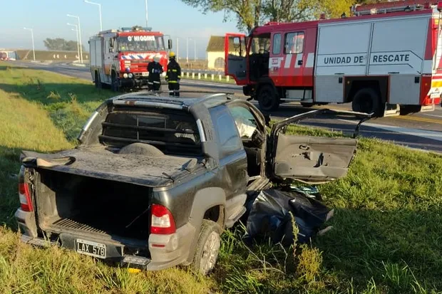 Choque fatal en Ruta 7