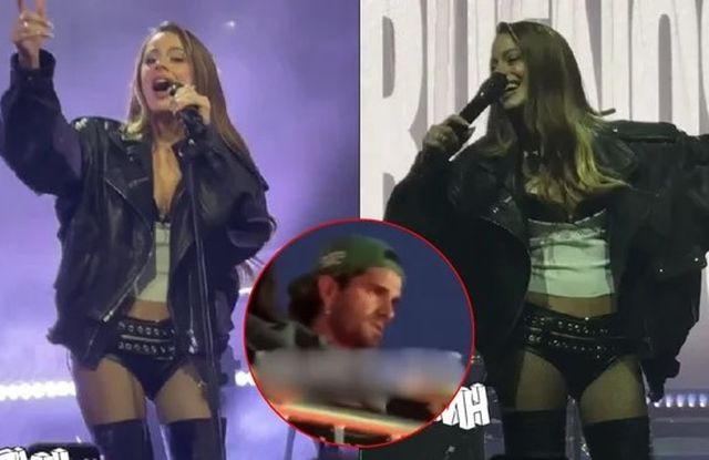 Rodrigo de Paul y Julián Álvarez disfrutaron del show de Tini Stoessel en Madrid