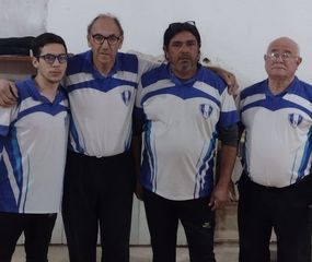 Ganaron Pavón, Gómez, Escudero y Castro, del Club Gimnasia y Esgrima
