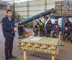 Vedia renovó el contrato con recicladores