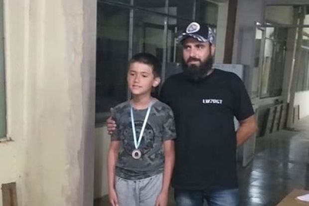 Entrega de premiaciones en el Tiro Federal de Junín