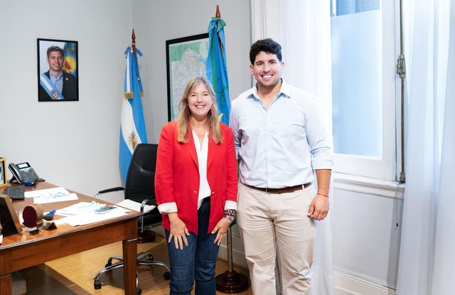 Mittelbach se reunió con la Jefa de Asesores de la Provincia para avanzar en una agenda conjunta de trabajo