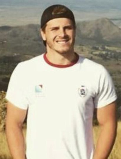 Tomás Hodgers, jugador de rugby del Club Atlético del Rosario.