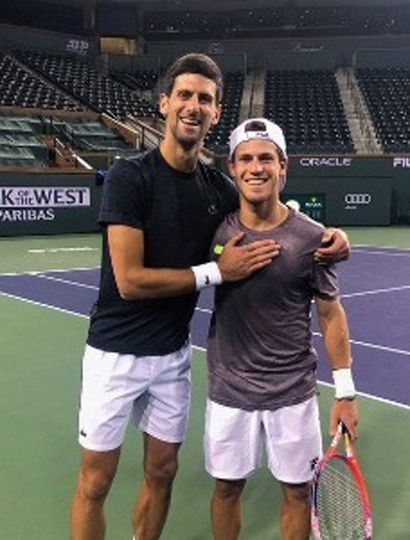 Novak Djokovic y Diego Schwartzman se enfrentan hoy en Roland Garros.