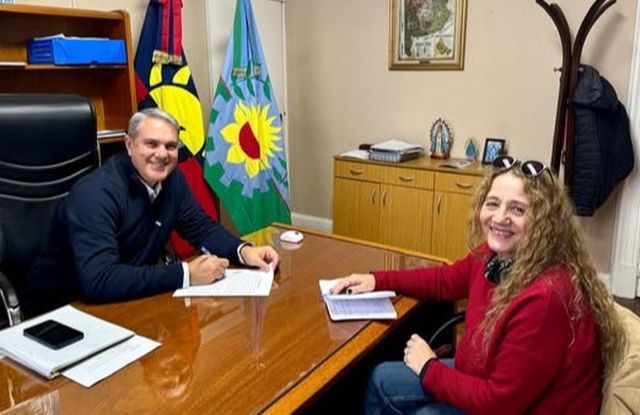 Golía firmó un contrato para la finalización de un Jardín Maternal