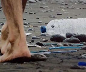 Más del 80 por ciento de los residuos no orgánicos en playas bonaerenses son plásticos