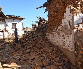 Devastador terremoto en Nepal