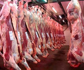 Caen las exportaciones de carne