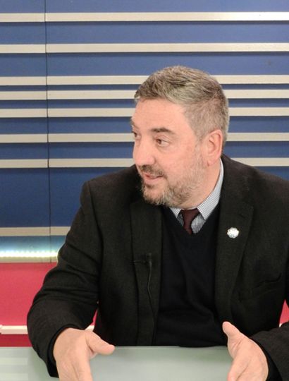 Guillermo Tamarit, rector de la Unnoba, participó del ciclo televisivo Reporte Especial.