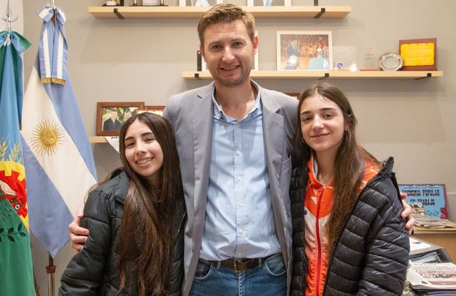 Carlos Ferraris brindó apoyo económico a gimnastas