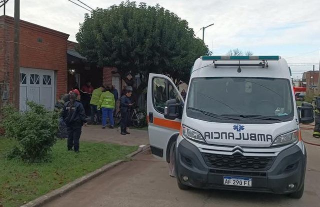 Un herido en Chacabuco por la explosión de una garrafa de gas