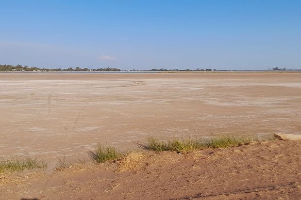 Sequía en las lagunas de Junín