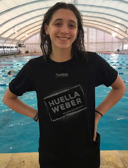 Delfina Pignatiello, la gran esperanza de la Argentina para los Juegos Olímpicos de la Juventud.