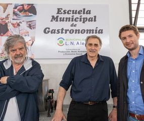 Se inauguró la Escuela de Gastronomía en Vedia