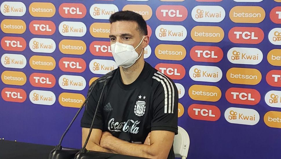 Lionel Scaloni, DT de la Selección Argentina.