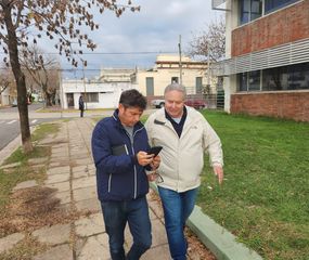 Kicillof en Salto: "Seguimos trabajando con la emergencia"