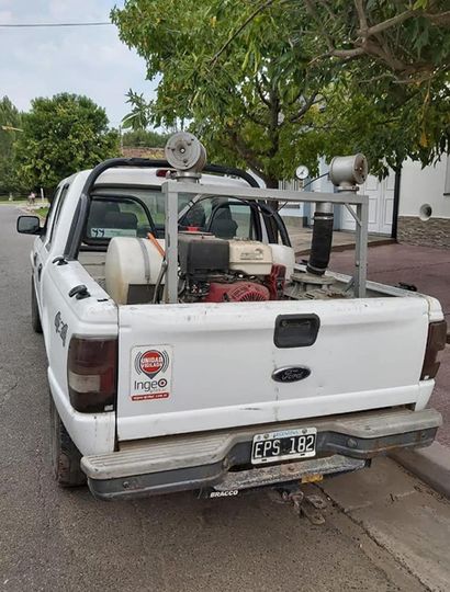 Fumigaciones en los pueblos del Distrito.