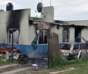 Brutal batalla campal en la madrugada