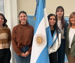 La Xul Solar, presente en el acto por Malvinas