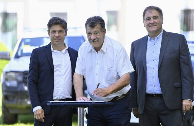 Barenghi firmó el convenio por el Plan Integral de Seguridad Bonaerense