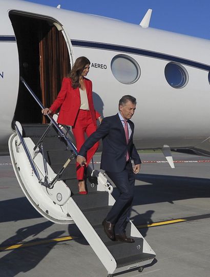 Mauricio Macri recibió el apoyo de los principales líderes en su viaje a la reunión del G7, en Canadá.