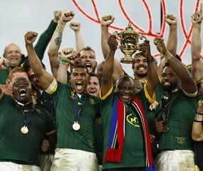 Sudáfrica le ganó a los All Blacks y se consagró campeón del Mundial