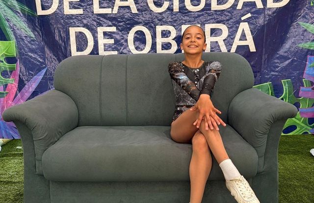 Emilia Beliza clasificó al Campeonato Sudamericano de Gimnasia Aeróbica Deportiva