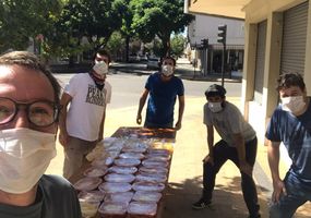 Juninenses que tienden una mano solidaria para ayudar en medio de la pandemia