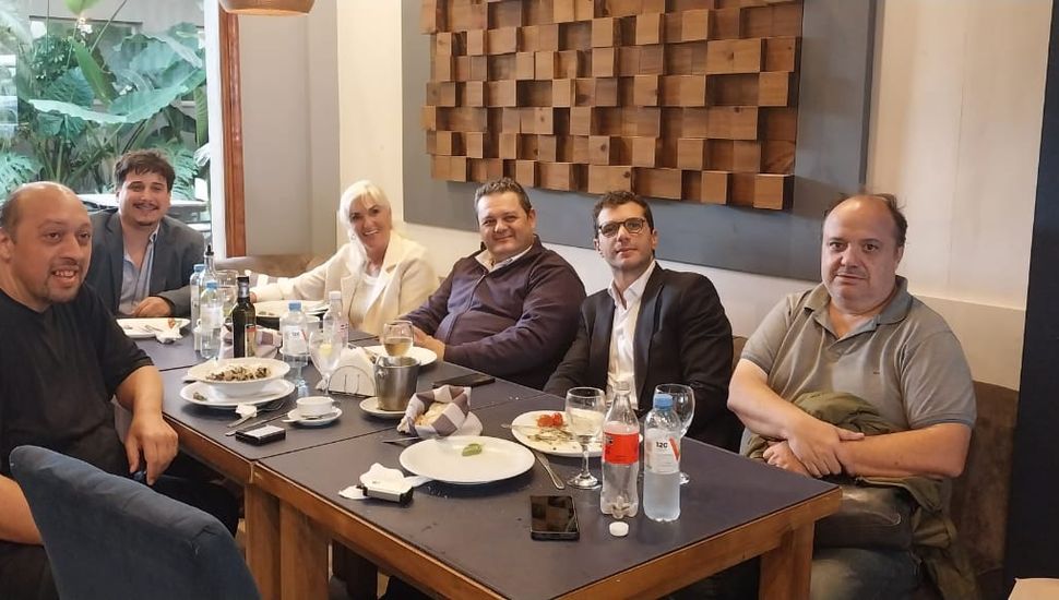 El encuentro, realizado días atrás.