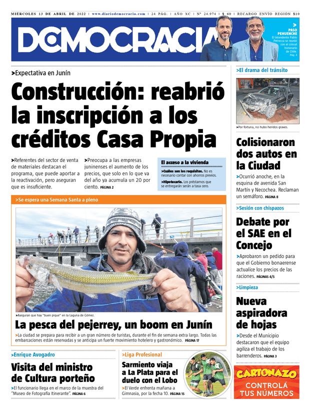 Reconocido carpintero local • Diario Democracia