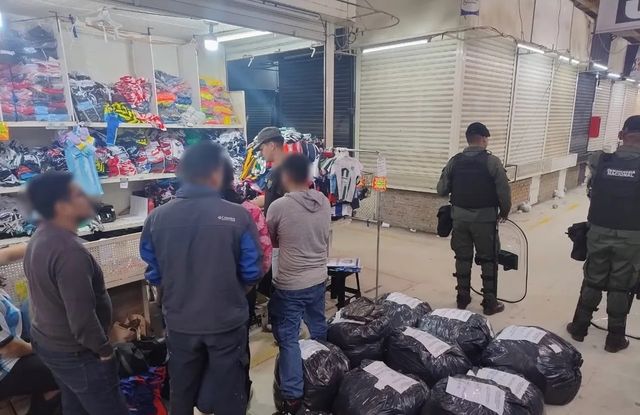 Redada en los talleres clandestinos