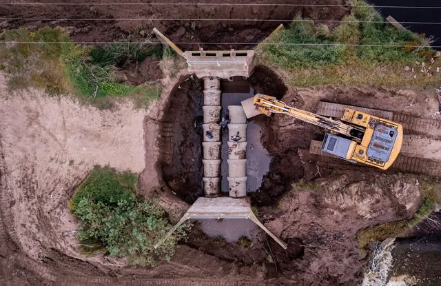 Se reparó el Puente San Francisco