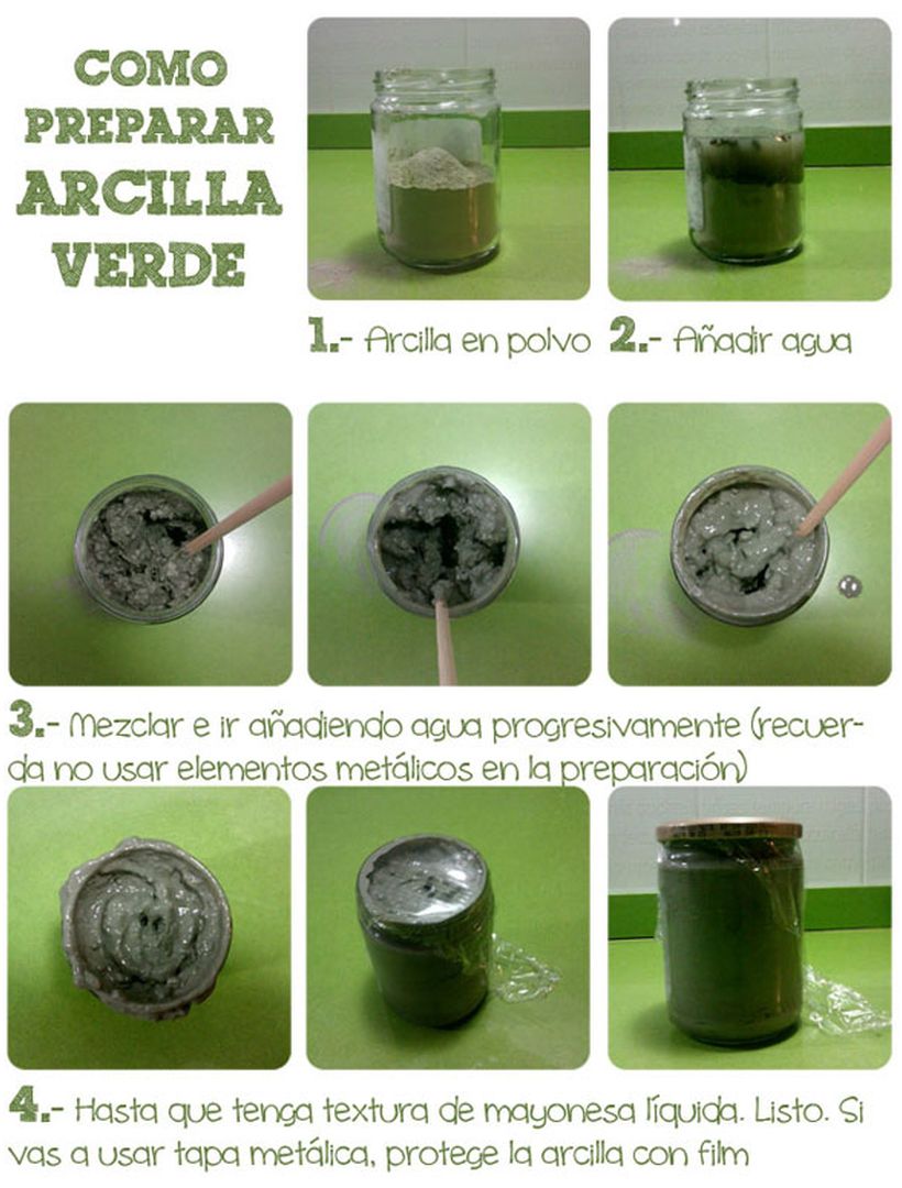 Arcilla Verde En Polvo