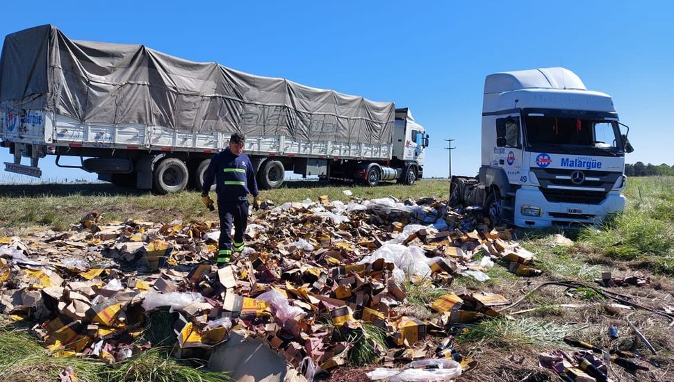 Accidente en la Ruta 188