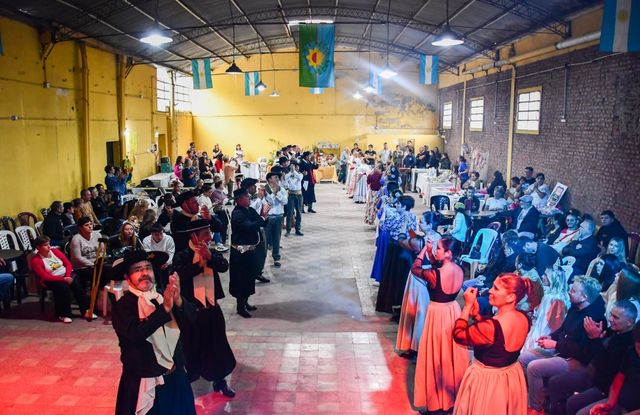 Mechita disfrutó de la 17º Fiesta del Ferroviario