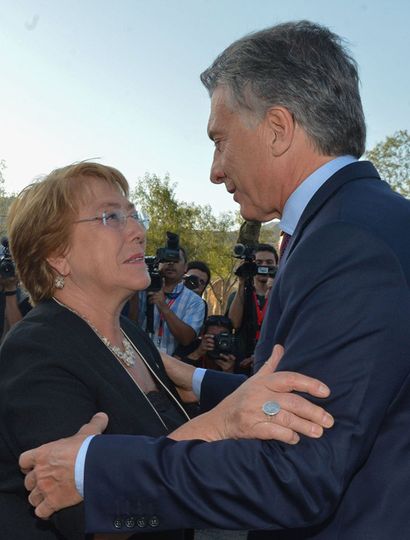 Cumbre Macri-Bachelet al conmemorar en Chile la batalla de Chacabuco