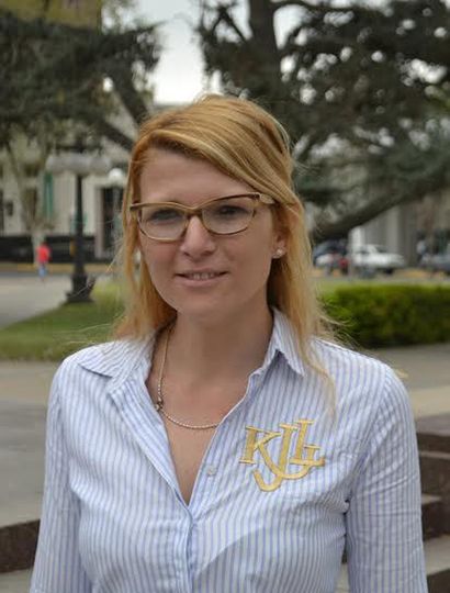 Maia Leiva, precandidata a concejal por el kirchnerismo.