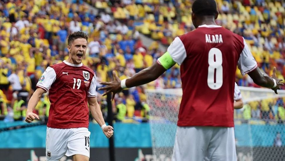 La selección austríaca se metió en octavos de la Eurocopa 2020.