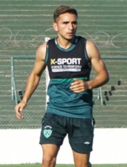 Sergio “Checho” Quiroga volvió a entrenar con el plantel superior de Sarmiento y viajaría a Tucumán.