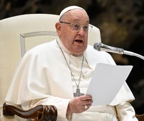 El papa Francisco reapareció en el Domingo de Ramos y pidió rezar por los más necesitados