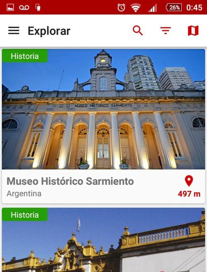 Acceso a información útil de los museos argentinos