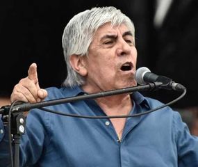 Moyano enojado y desafiante