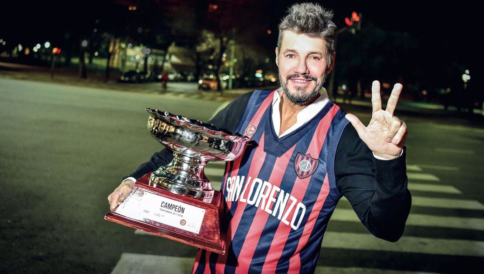 Marcelo Tinelli fue responsable del básquet en estos últimos años.