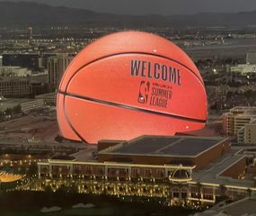 La sorprendente esfera de Las Vegas