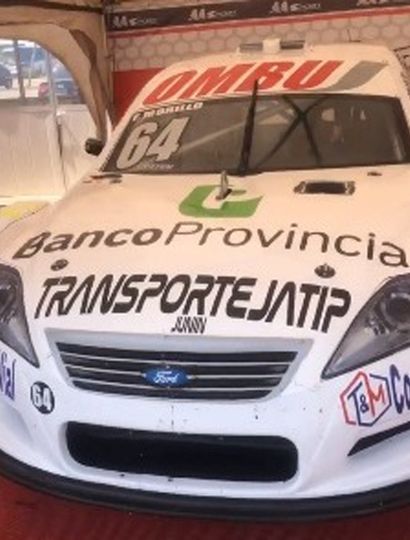 El nuevo auto de Franco Morillo, ahora corriendo en la máxima división, el Top Race V-6.