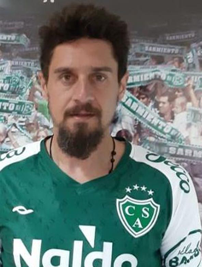 Federico Vismara, experimentado volante de Sarmiento de Junín que volvería a ser titular tras cumplir una fecha de suspensión.