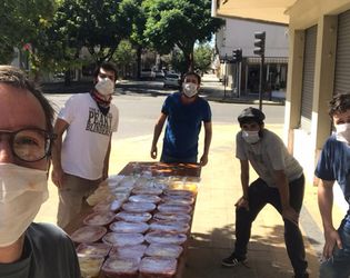 Juninenses que tienden una mano solidaria para ayudar en medio de la pandemia