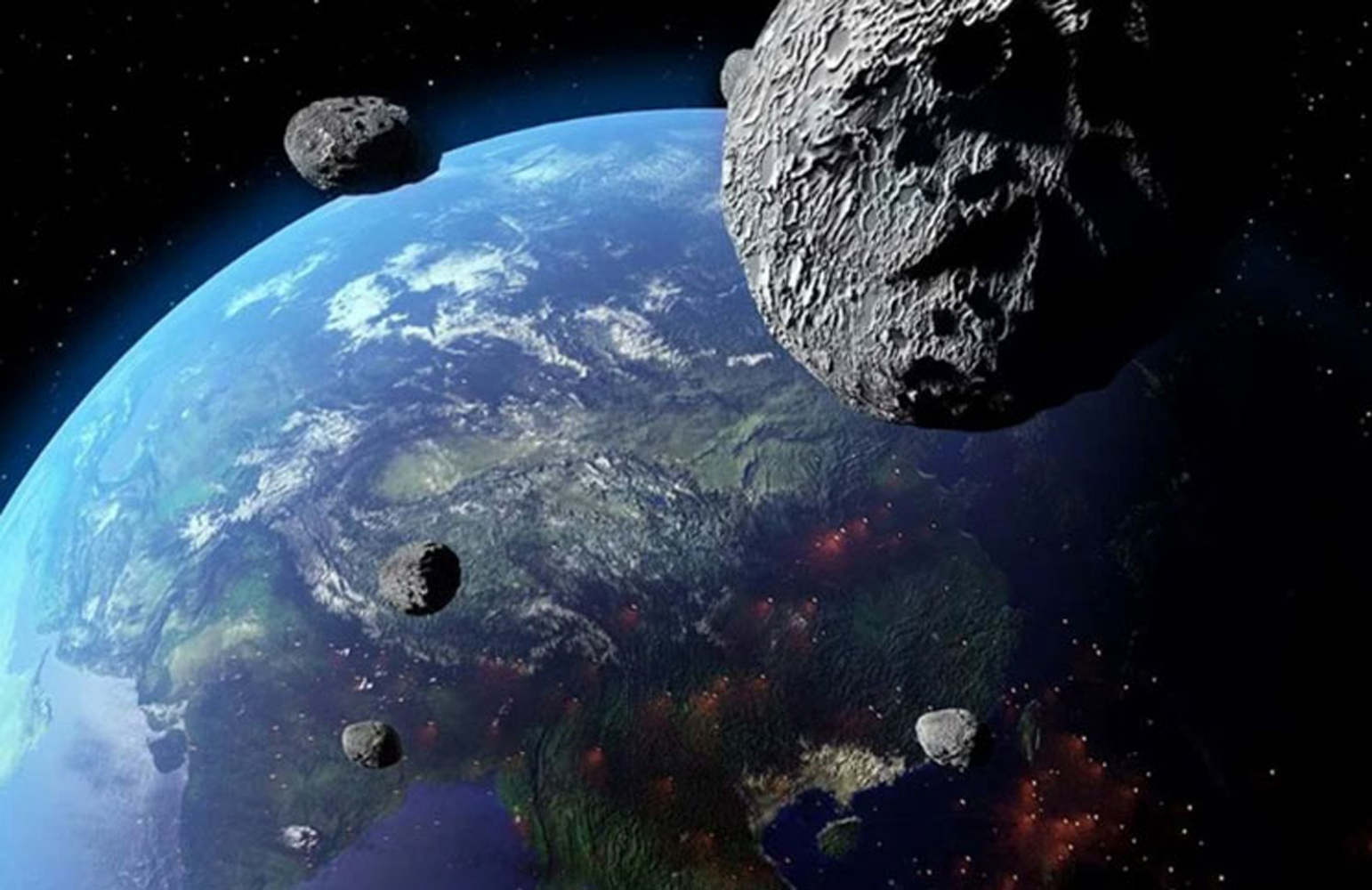 Alerta de la NASA por gigantesco asteroide • Diario Democracia