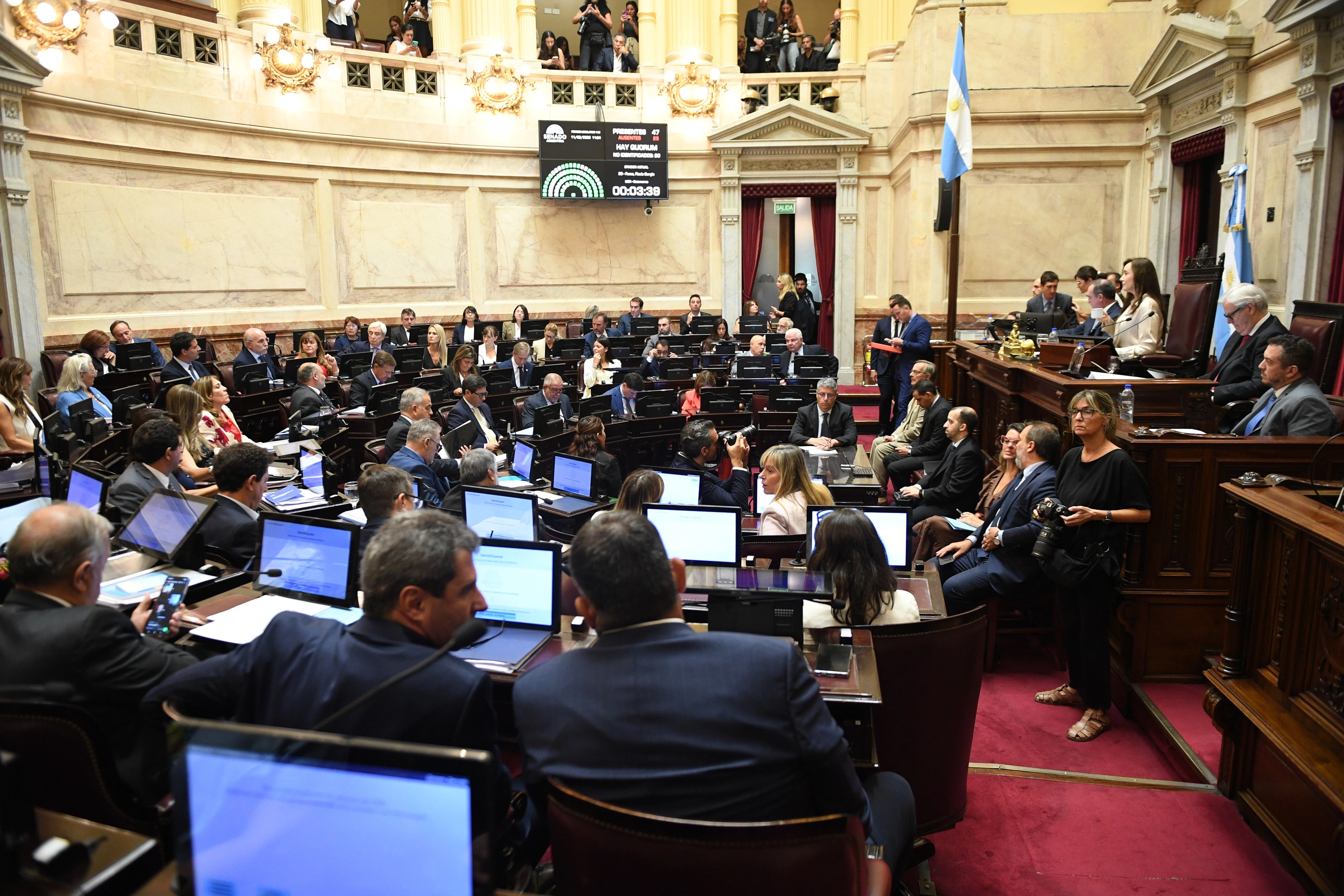 El oficialismo logró la reforma a la ley de Glaciares en el Senado y ...